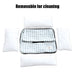 Panier Pour Petit Chien En Coton Respirant, Lit Douillet Rayé Pour Chien Et Chat Jusqu'à 10 Kg, modèle rouge de panier pour petit chien