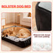 Coussin Chien Épais Pour Chien Et Chat, Canapé Lavable En Coton, Tailles S À XL – surface douce en coton 100 % pour coussin chien épais