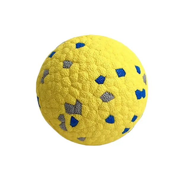 Balle pour chien en E TPU résistante aux morsures - Jaune 1 Pièce / M-6CM - Jouets pour chien