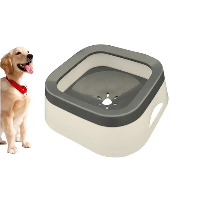 Bol d’eau anti-éclaboussures 1L pour chien et chat - Bol d’eaux anti-éclaboussure pour chien