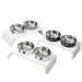 Bol surélevé pour mangeoire pour chien avec gamelles inox - Bol surélevé pour mangeoire pour chien