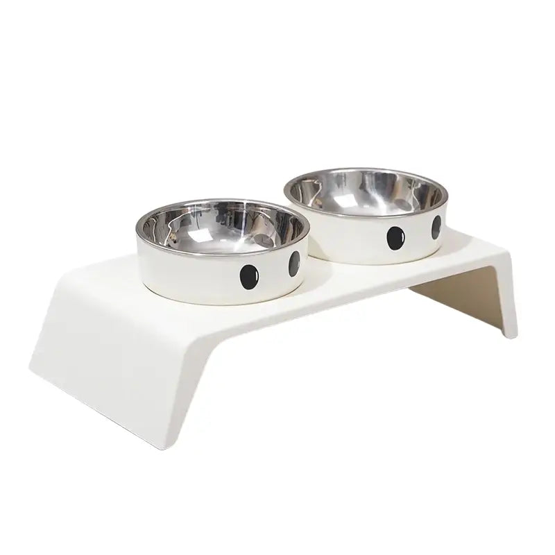 Bol surélevé pour mangeoire pour chien avec gamelles inox - Grand Yeux-B - Bol surélevé pour mangeoire pour chien