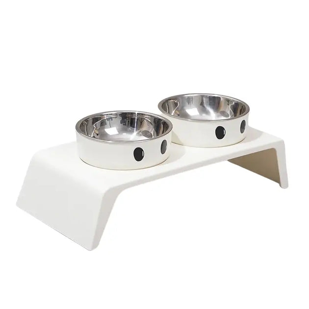 Bol surélevé pour mangeoire pour chien avec gamelles inox - Grand Yeux-B - Bol surélevé pour mangeoire pour chien