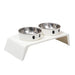 Bol surélevé pour mangeoire pour chien avec gamelles inox - Grand Yeux-B - Bol surélevé pour mangeoire pour chien
