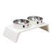 Bol surélevé pour mangeoire pour chien avec gamelles inox - Grand Yeux-B - Bol surélevé pour mangeoire pour chien