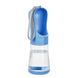 Bouteille d’eau 2 en 1 portable pour chien et chat avec socle - Eaux Bleu 330 ML - Bouteille d’eaux portable