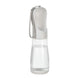 Bouteille d’eau 2 en 1 portable pour chien et chat avec socle - Eaux Blanche 510 ML - Bouteille d’eaux portable