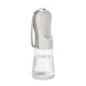 Bouteille d’eau 2 en 1 portable pour chien et chat avec socle - Eaux Blanche 330 ML - Bouteille d’eaux portable