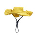 Casquette de baseball pour grand chien en velours côtelé - Jaune / XS-conseil 2-5kg - Casquette pour chien