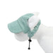 Casquette de baseball pour grand chien en velours côtelé - Vert Pois / L-conseil 15-22.5kg - Casquette pour chien