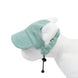 Casquette de baseball pour grand chien en velours côtelé - Vert Pois / L-conseil 15-22.5kg - Casquette pour chien
