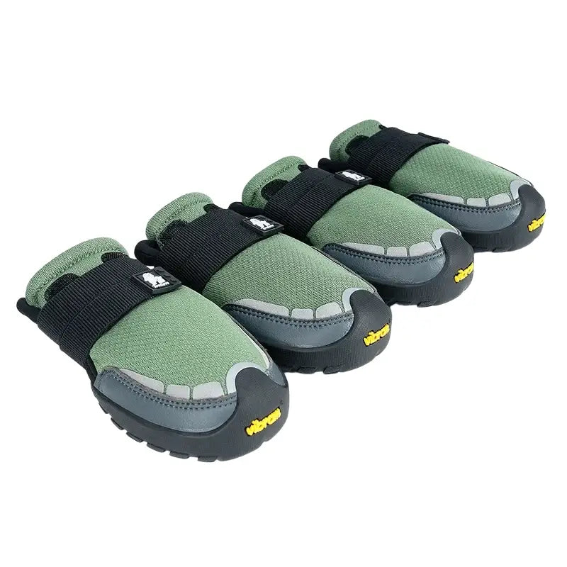 Chaussures de randonnée pour chien Truelove Vibram - Gazon Vert 4 Pièces / XXS - Chaussure pour animaux de compagnie
