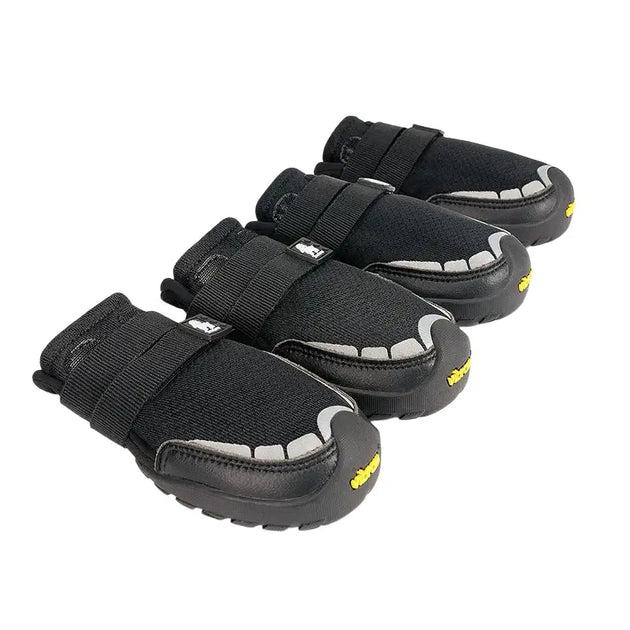 Chaussures de randonnée pour chien Truelove Vibram - Noir 4 Pièces / XS - Chaussure pour animaux de compagnie