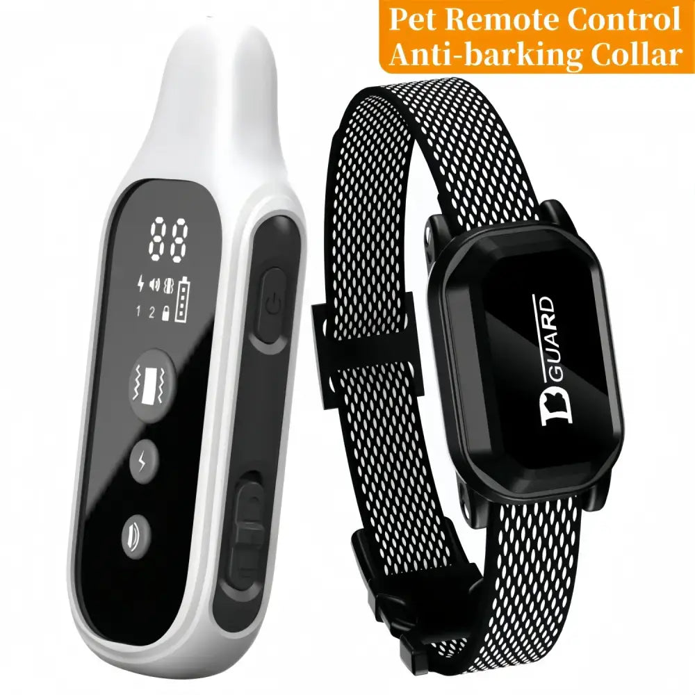 Collier dressage chien numérique étanche 800m – Télécommande LCD - Collier de dressage pour animaux de compagnie