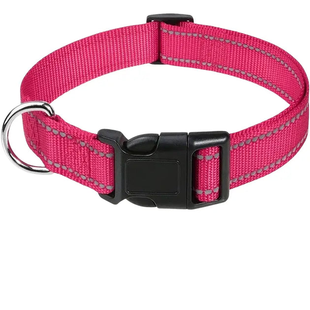 Collier ras du cou décoratif pour chiens et chiots GXQ07 - 1-Rose / S(2.0CM)(30-40CM) - Collier pour petit chien