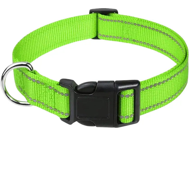 Collier ras du cou décoratif pour chiens et chiots GXQ07 - 2-Verts / XL(2.5CM)(45-70CM) - Collier pour petit chien