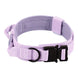 Collier tactique orange pour chien avec poignée et boucle robuste - Violet / L - Collier tactique pour chien