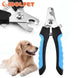 Coupe-ongles professionnel en acier inoxydable avec garde de sécurité - Coupe ongle pour animaux