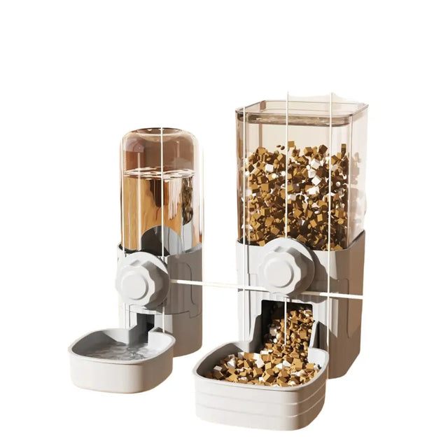 Distributeur Automatique d’Eau et de Nourriture pour Chiens et Chats - Mangeoire pour animaux de compagnie