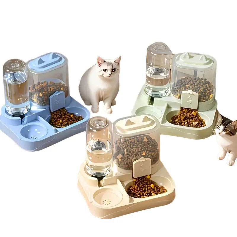 Distributeur de nourriture pour chien et water dispenser - Distributeur d’eau et de nourriture pour animaux de compagnie