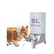 Distributeur grande capacité 8l en acier inoxydable - Bol à eau 8 Litre - Mangeoire pour animaux de compagnie