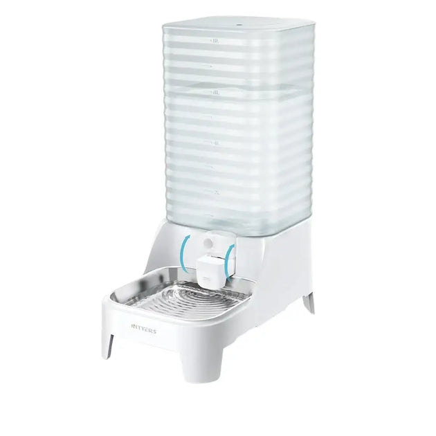Distributeur grande capacité 8l en acier inoxydable - Bol à eau 8 Litre - Mangeoire pour animaux de compagnie