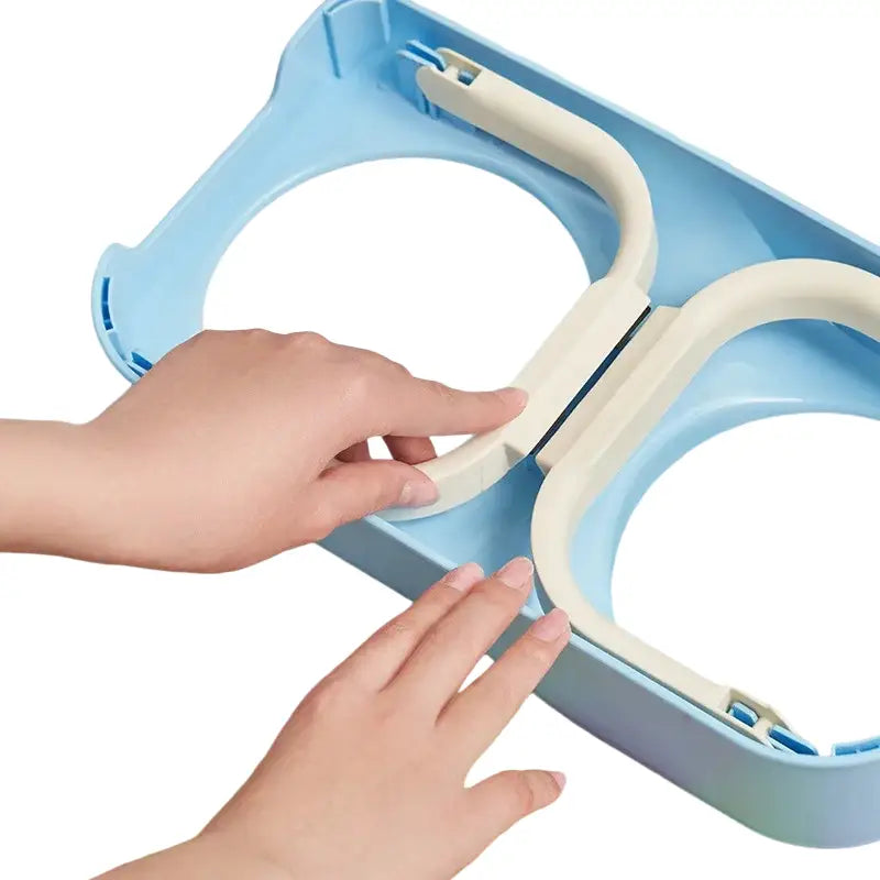 Gamelle pour chien double en inox surélevée - Bol surélevé pour mangeoire pour chien