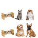 Gamelles pour petits chiens en acier inoxydable et bambou - Argent / Allemagne - Mangeoire pour chien