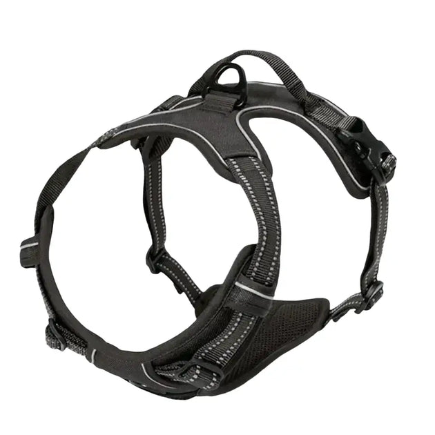 Harnais pour chien en mesh noir et puppy accessories - Noir / S - Harnais pour chien