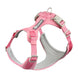 Harnais pour chien respirant anti traction réfléchissant - Rose / L(Tour de poitrine 64-79cm) - Harnais pour chien
