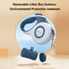 Laisse rétractable automatique Rojeco pour petits chiens et chats - Laisse pour chien