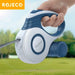 Laisse rétractable automatique Rojeco pour petits chiens et chats - Laisse pour chien