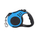 Laisse rétractable chien et chat ergonomique – Multicolore - Bleu / 3m - Laisse pour chien