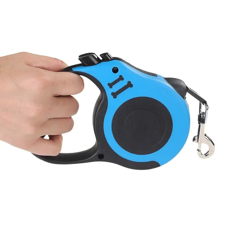 Laisse rétractable chien et chat ergonomique – Multicolore - Laisse pour chien