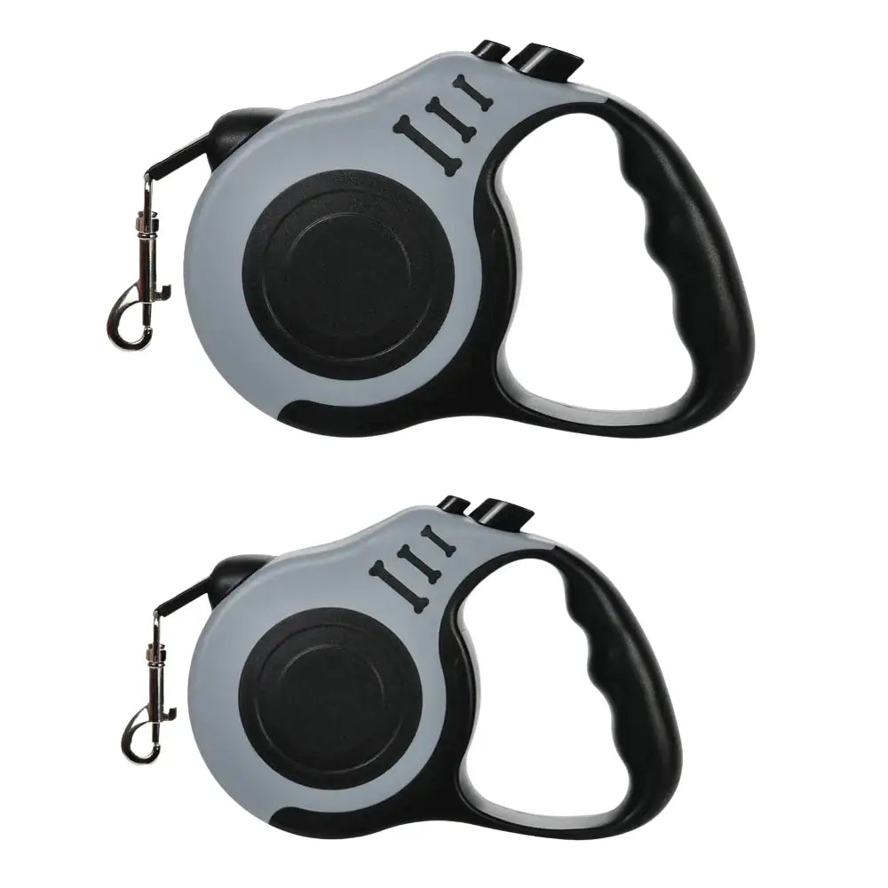 Laisse rétractable chien et chat ergonomique – Multicolore - Laisse pour chien