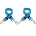 Lot de 3 ceintures de sécurité pour chien et chat - Lot de 2 Pièces Bleu Bleu / 2.5X70CM - Ceinture pour animaux