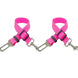 Lot de 3 ceintures de sécurité pour chien et chat - Lot de 2 Pièces Rose Rose / 2.5X70CM - Ceinture pour animaux