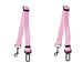 Lot de 3 ceintures de sécurité pour chien et chat - 2 pièces roses roses / 2.5X70CM - Ceinture pour animaux de compagnie
