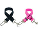 Lot de 3 ceintures de sécurité pour chien et chat - 2 pièces roses et noirs / 2.5X70CM - Ceinture pour animaux