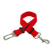 Lot de 3 ceintures de sécurité pour chien et chat - 2-Rouge / 2.5X70CM - Ceinture pour animaux de compagnie
