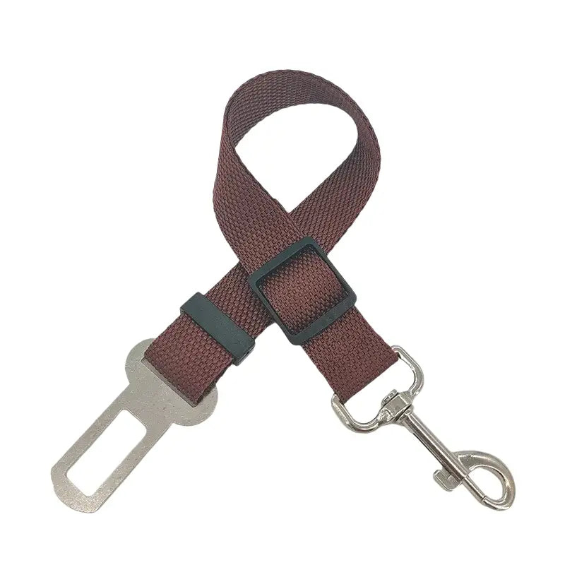 Lot de 3 ceintures de sécurité pour chien et chat - 7-Cafée / 2.5X70CM - Ceinture pour animaux de compagnie