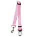 Lot de 3 ceintures de sécurité pour chien et chat - 9-Rose / 2.5X70CM - Ceinture pour animaux de compagnie
