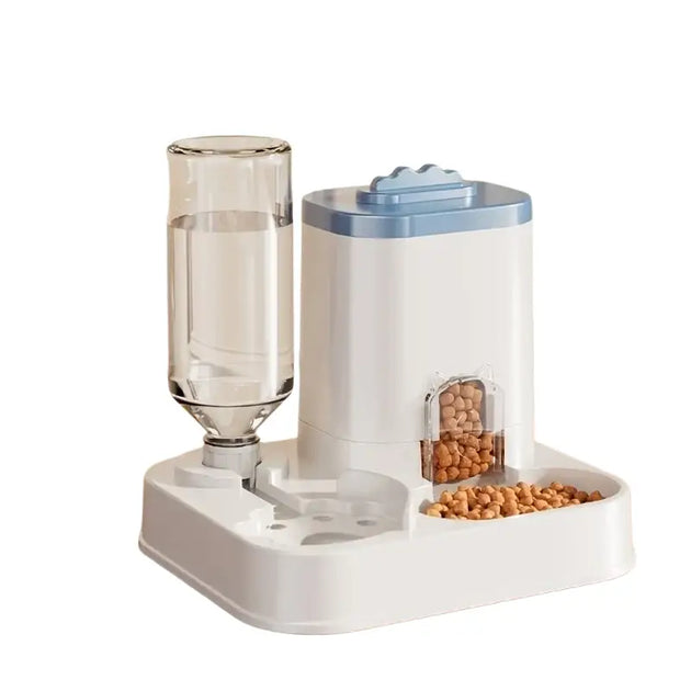 Mangeoire pour chien et distributeur de croquette - Bleu - Mangeoire pour chien
