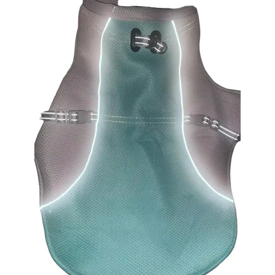 New Ice Cooling Dog Vest Summer Mesh Clothes for Small Medium Large Dogs Outdoor Pet Cool Down Jackets Breathable Dog