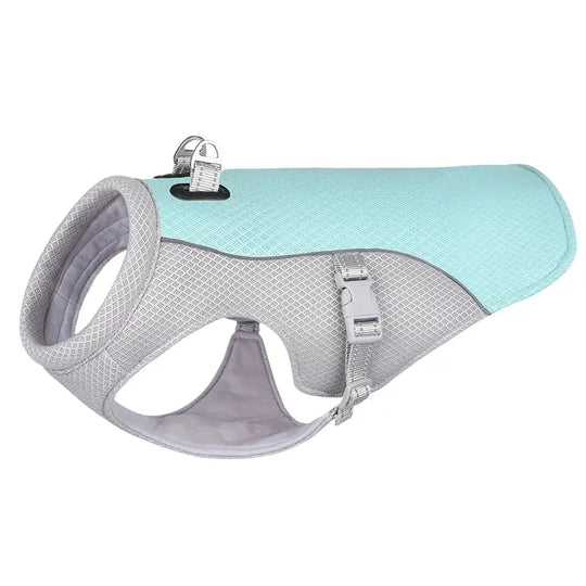 New Ice Cooling Dog Vest Summer Mesh Clothes for Small Medium Large Dogs Outdoor Pet Cool Down Jackets Breathable Dog