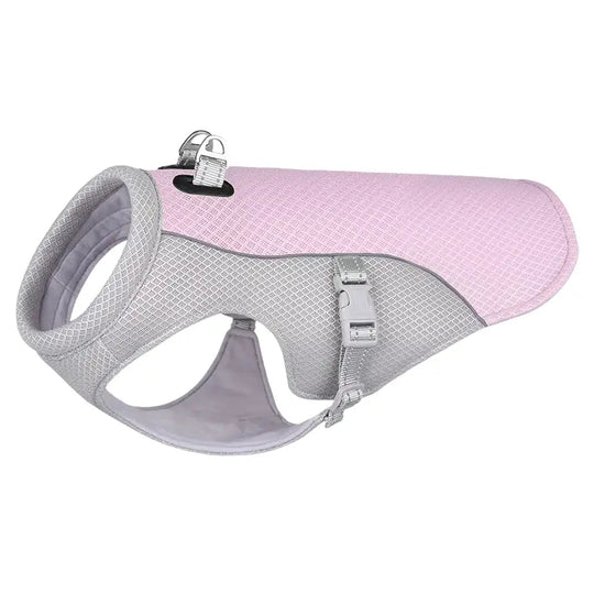 New Ice Cooling Dog Vest Summer Mesh Clothes for Small Medium Large Dogs Outdoor Pet Cool Down Jackets Breathable Dog