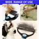 Peigne toilettage chien et chat démêlant – Bleu et noir - Brosse pour chien