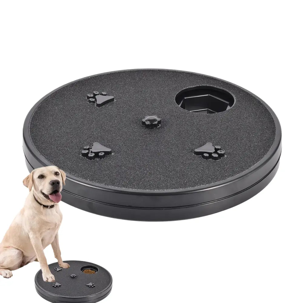 Planche à Gratter pour Chien avec Boîte à Friandises Intégrée - Rotatif 33 cm - Planche à gratter pour ongle de chien