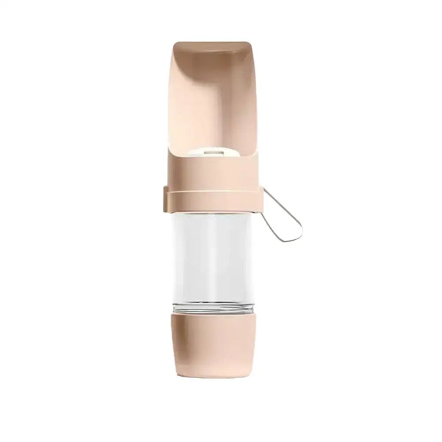 Portable Dog Cat Water Bottle with Storage Food and Water Container for Puppy Pets dogs Feeder Bowl Outdoor Travel Pet