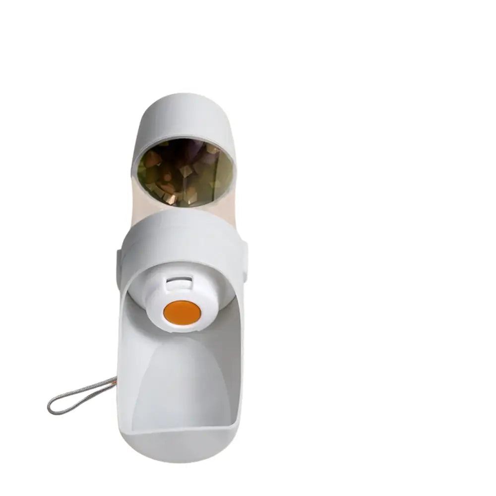 Portable Dog Cat Water Bottle with Storage Food and Water Container for Puppy Pets dogs Feeder Bowl Outdoor Travel Pet